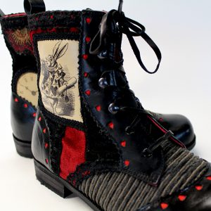 White rabbit boots pendragon