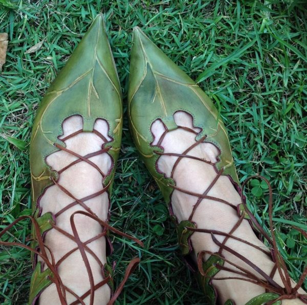 elven leaf pointy boots pendragon shoes australia