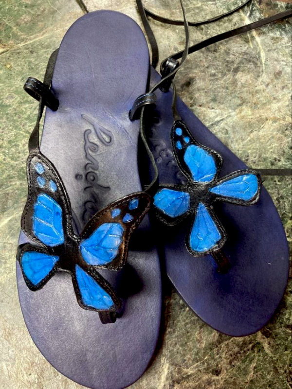 Ulysses butterfly sandals