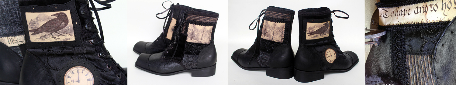 gothic mens boots
