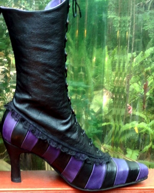 Burlesque boots - Pendragon Shoes
