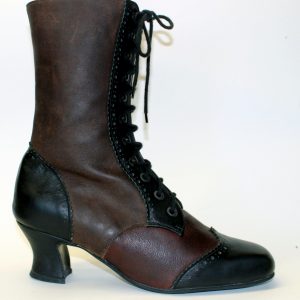 Pendragon Shoes: handcrafted on Queenslands Sunshine Coast. brown and black Victorian brogue boots