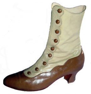 Victorian button boots