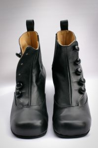 black button boots