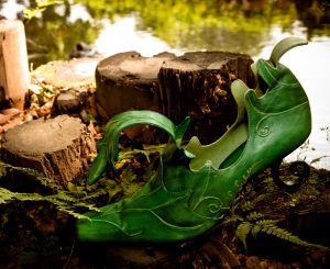 rainforest leaf shoes