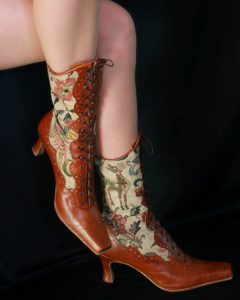 Victorian Tapestry Boots