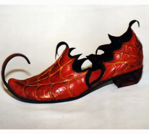 Redback spider shoes