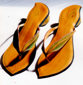 gum leaf sandals