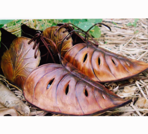 leaf shoes for Peter Pan fairy