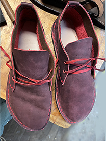 Handstitched 3-day shoemaking workshop